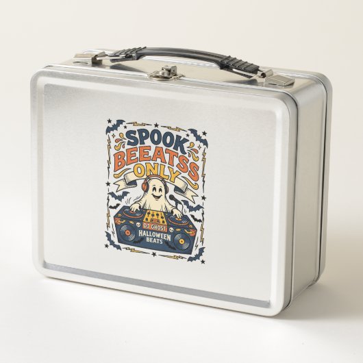 Spook DJ Spooky Beats Vintage Gravure Halloween (Voorkant)