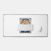Spook DJ Spooky Beats Vintage Gravure Halloween Bureaumat (Keyboard & Muis)