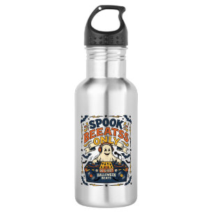 Spook DJ Spooky Beats Vintage Gravure Halloween Waterfles