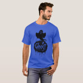 Spook – Donkere Horror Druppelende Tekst Kunst T-shirt (Voorkant volledig)