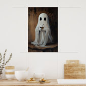 Spook drank wijn cocktail print, spook bar poster (Keuken)