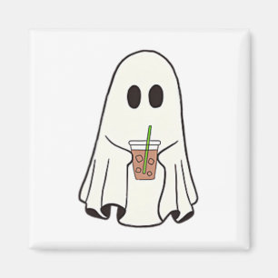 Spook Drink Koffie Grappig Halloween Kostuum Coff Magneet