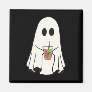 Spook Drink Koffie Grappig Halloween Kostuum Coff Magneet