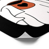 Spook Drink Koffie Grappig Halloween Kostuum Coff Poster (Hoek)