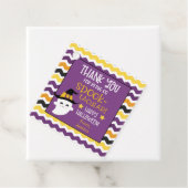 Spook en Pompoen Kinder Halloween Bedankjes Labels