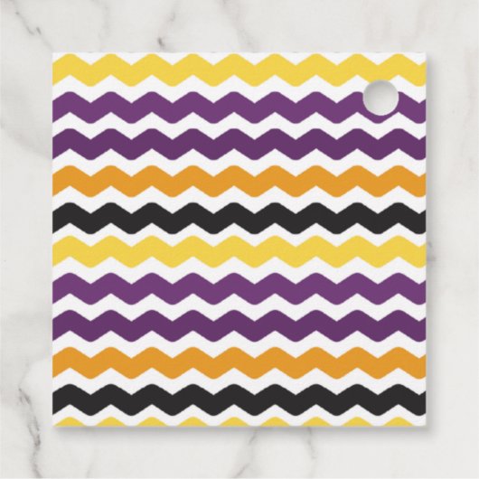 Spook en Pompoen Kinder Halloween Bedankjes Labels (Achterkant)