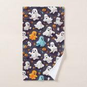 Spook en Pompoenen Halloween Bad Handdoek (Handdoek)