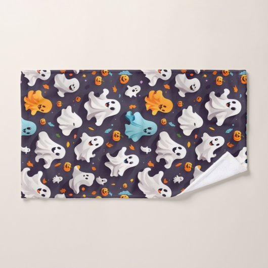 Spook en Pompoenen Halloween Bad Handdoek (Handdoek)