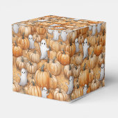 Spook en Pompoenen Halloween Bedankdoosjes (Achterkant)