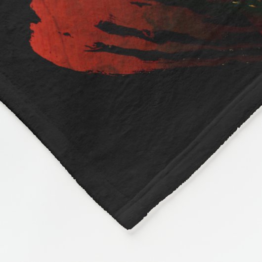 Spook Fleece Deken (Hoek)