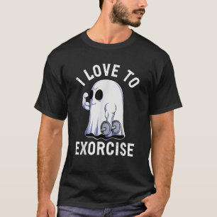 Spook Funny Gym Workout Bodybuilding Humor Spoken T-shirt