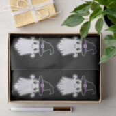 Spook Geesten Met Heks Petten Patroon Halloween Tissuepapier (Geschenk)