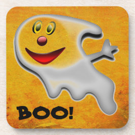 Spook Halloween Harde plastic onderzetter