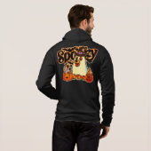 Spook Halloween Pompoen Hoodie (Achterkant volledig)