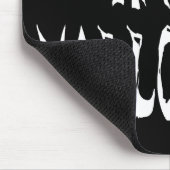 Spook Halloween Tekst Muismat (Hoek)