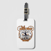 Spook Halloween-trui ,Knus spooky S Bagagelabel (Voorkant (verticaal))