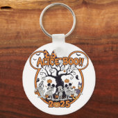 Spook Halloween-trui ,Knus spooky S Sleutelhanger (Voorkant)