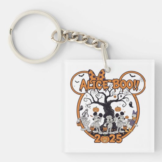 Spook Halloween-trui, Knus spooky S Sleutelhanger (voorkant)