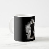 Spook hart handen eng beenderen moedersdag koffiemok (Voorkant links)