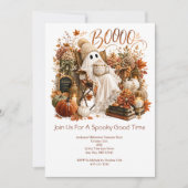 Spook Herfst Halloween Feest Kaart (Voorkant)