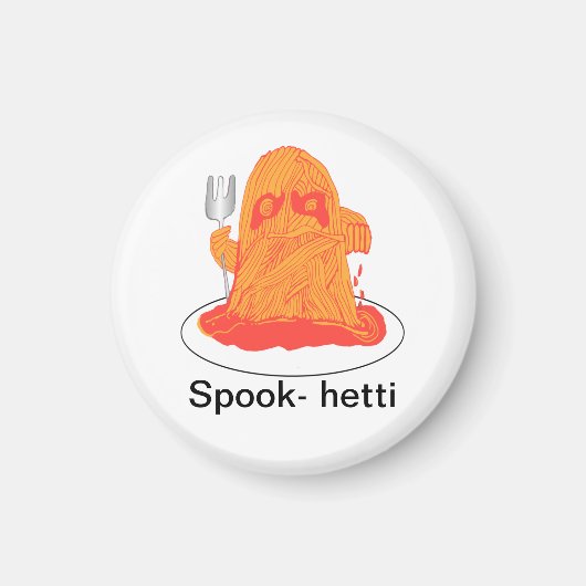 Spook-hetti magneet (Voorkant)