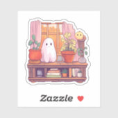 Spook in de kamer sticker (Vel)