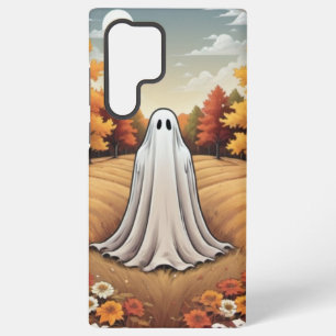Spook in het herfstbos samsung galaxy hoesje
