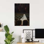 Spook in het Theater Kunstprint Spooky Broadway Poster (Thuiskantoor)