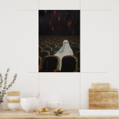 Spook in het Theater Kunstprint Spooky Broadway Poster (Keuken)