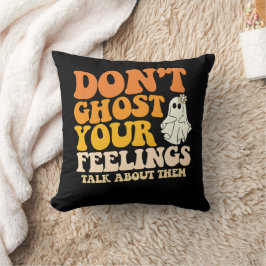 Spook je gevoelens niet over ze Halloween Kussen