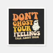 Spook je gevoelens niet over ze Halloween Servet (Voorkant)