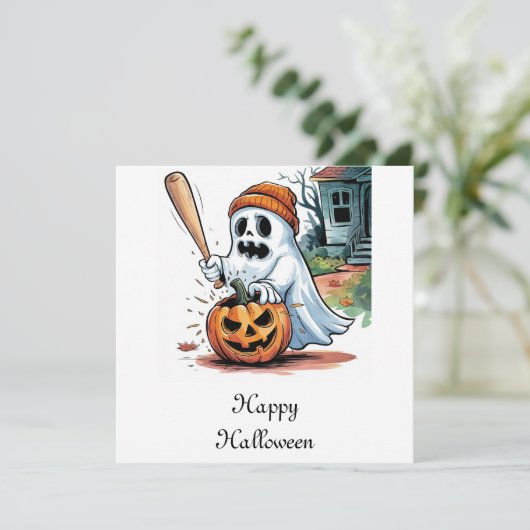 Spook Kaart (Staand voorkant)