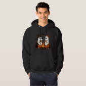 Spook Kampvuur Halloween Hoodie (Voorkant volledig)
