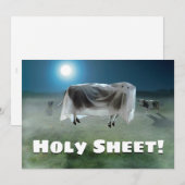 Spook Koe Kaart (Voorkant / Achterkant)