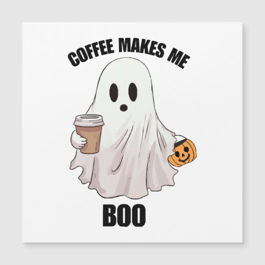 Spook Koffie Halloween Grappig  (Voorkant)