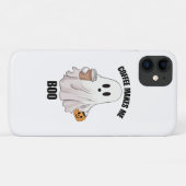 Spook Koffie Halloween Grappig Case-Mate iPhone Case (Achterkant (horizontaal))