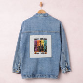 Spook komt Halloween-spookhuis Heksenpomp Denim Jacket (Hangar)