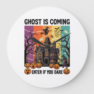 Spook komt Halloween-spookhuis Heksenpomp Grote Klok