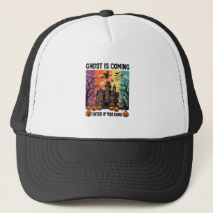 Spook komt Halloween-spookhuis Heksenpomp Trucker Pet