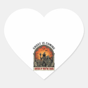 Spook Komt Heks Kerhof Zombie Handen Hallo Hart Sticker
