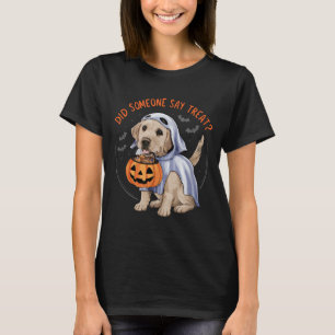 Spook Labradoor Puppy Snoepjes Halloween Labradoor T-shirt
