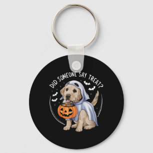 Spook Labradoor Puppy Treats Halloween Labradoor H Sleutelhanger