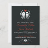 Spook Liefde Bruiloft Kaart (Voorkant)