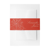 Spook Liefde Bruiloft Uitnodigingen Wikkel (Voorkant Voorbeeld)