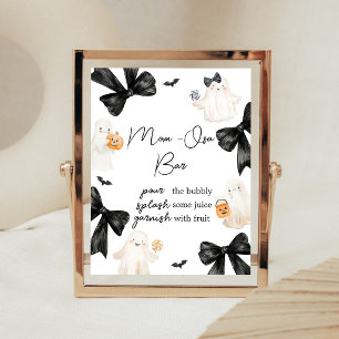 Spook Little Boo Halloween Moeder Osa Bar Bord Poster