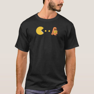 Spook met boek Halloween gamer jaren 1980 nostalgi T-shirt