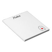 Spook met Hart Notitieblok (Schuin)