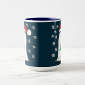 Spook met Kerstboom Mok (Midden)