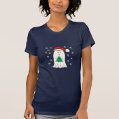 Spook met Kerstboom T-shirt (Voorkant)