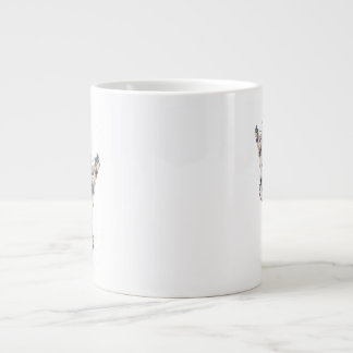 Spook met kleine vlinders Halloween Grote Koffiekop
